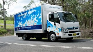 Hino 300 Series Hybrid Truck [upl. by Scarito]