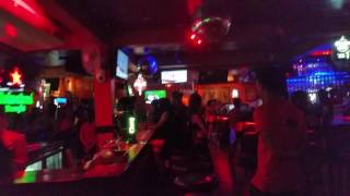 Henry Africas Bar in Green Mango in Chaweng on Koh Samui in Thailand [upl. by Nylitak]