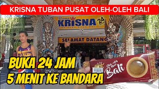 Krisna Tuban Pusat Oleholeh Bali Buka 24 jam Jual Apa aja sih [upl. by Tennek]