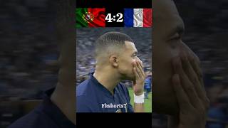 Ronaldo Shocked France Vs Portugal World Cup 2030 Imaginary Final🤯🔥shorts fotball viralshorts [upl. by Aelyk214]