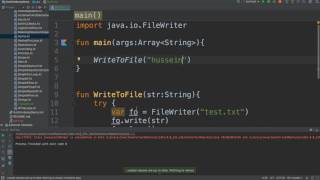 54Kotlin for Beginners File Write [upl. by Pleione]