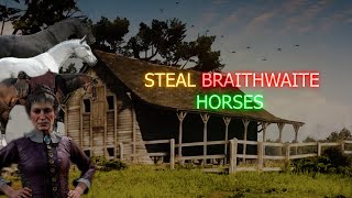 RDR2 GET BRAITHWAITE HORSES [upl. by Sidman]