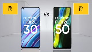 Realme Narzo 30 Vs Realme Narzo 50 [upl. by Atikir]