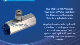 Webtec Products VFC Flow Control [upl. by Tuesday772]