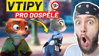 Vtipy pro Dospělé které Vám Unikly  Zootropolis Příběh hraček Příšerky sro [upl. by Grane231]