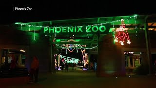 Sustainability at Phoenix ZooLights [upl. by Goodard]