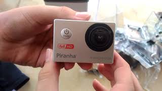 Piranha full hd action cam 1125 [upl. by Mchail]