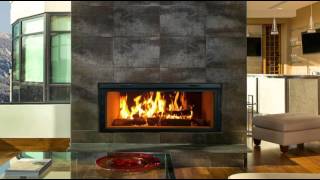 Renaissance Linear 50 Fireplace Burning [upl. by Vasilek]