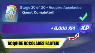 Acquire ACCOLADES 2024  What is ACQUIRE ACCOLADES in Fortnite  How to ACQUIRE ACCOLADES Fortnite [upl. by Airamat]