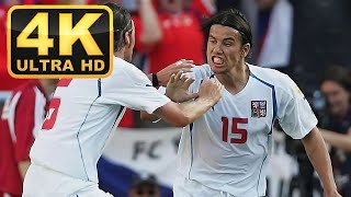 Czech Republic  Latvia EURO 2004  Full Highlights 4K ULTRA HD [upl. by Nisen383]