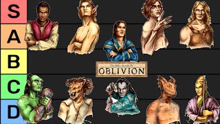 Oblivion Race Tier List  Who Wins the Race War oblivion [upl. by Cronin]