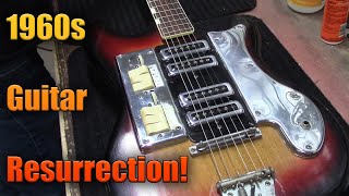 1960s Teisco Guitar Resurrection [upl. by Dagna]