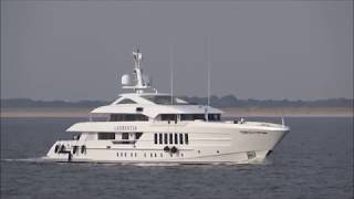 The video of Heesen Yachts’ 55m 180ft Laurentia when returning from sea trials last Saturday [upl. by Shuping32]