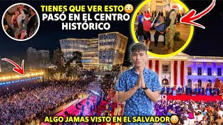 TIENES QUE VERLO 😱 ALGO JAMAS NUNCA VISTO EN EL SALVADOR SE LLENÓ TOTALMENTE LA INAUGURACIÓN LLEGÓ [upl. by Emina438]