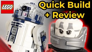 LEGO Star Wars R2D2 Review Play or Display [upl. by Glynda606]