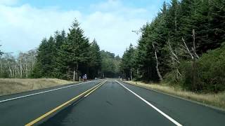 US 101 Oregon California Line Brookings Gold Beach along the Pacific Coast [upl. by Archibold]