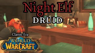 World of Warcraft Classic Era  Night Elf Druid Immersive Playthrough  Sleepy Time [upl. by Courtenay]