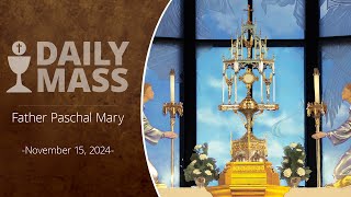 Catholic Daily Mass  Daily TV Mass  November 15 2024 [upl. by Conroy868]