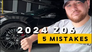 2024 C8 Corvette Z06  My Top 5 Issues [upl. by Caesaria]