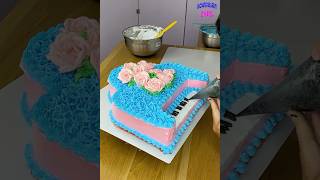 So Lovely Cake shorts cake cakedecorating viralvideo [upl. by Grochow]