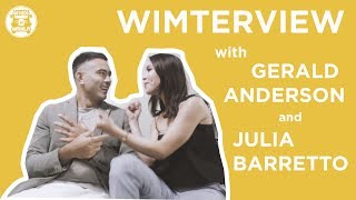 WIMTERVIEW with Gerald Anderson and Julia Barretto [upl. by Timothea351]