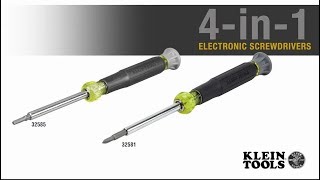 4in1 Electronics Screwdrivers [upl. by Cavit]