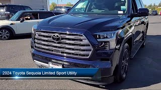 2024 Toyota Sequoia Limited Sport Utility Napa Vallejo Fairfield Petaluma Santa Rosa [upl. by Arahsal]