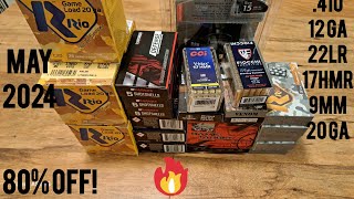 Ammo Haul 500 Rounds I got very lucky So much [upl. by Ettenhoj]