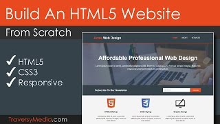 Build An HTML5 Website With A Responsive Layout [upl. by Nina]