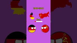 History of German relations with Russia countryballs Germany russia ussr [upl. by Lilas180]