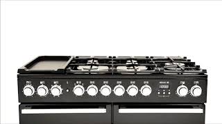 Nexus SE 110 Dual Fuel Black  Rangemaster [upl. by Anaila378]