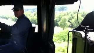 Western Maryland Scenic Railroad 734 Cab Ride Video Part 610 [upl. by Brittain]