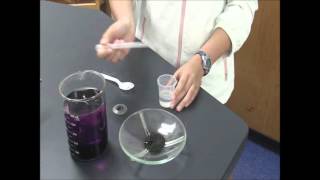 Potassium Permanganate and Glycerine [upl. by Rednazxela651]