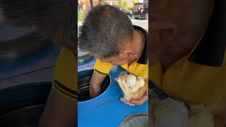 Traditional Ice Cream on Bread  Indonesian Street Food [upl. by Montana]