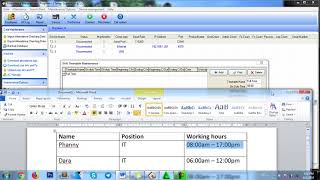 Attendance Management Program  How to use Attendance Management Program ZKTime50 [upl. by Spencer387]