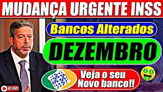 APOSENTADOS Governo ANUNCIA TROCA de BANCOS  Veja como FICA SEU PAGAMENTO [upl. by Ecnaled]