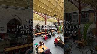 This old Yorkshire railway station transformed into cafe and cinema richmond yorkshire shorts [upl. by Nnave647]