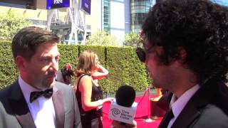 James S Levine  ComposerAmerican Horror Story FX  Emmys Red Carpet 2014 [upl. by Lipman]