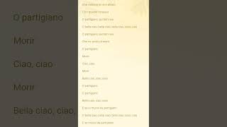 Bella ciao Song lyrics music englishsongs lyrics spanish [upl. by Elvis27]