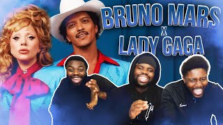 UK YOUTUBERS REACT TO BRUNO MARS X LADY GAGA  DIE WITH A SMILE [upl. by Devol]