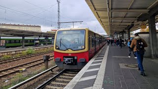 Mitfahrt in der S75 von Wartenberg bis Lichtenberg in der BR 482 Mod 1542 [upl. by Yornoc]