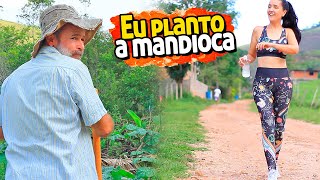 Comigo é assim eu planto a mandioca mesmo [upl. by Fredrika]