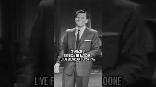 Pat Boone  Bernadine Live On The Pat Boone Chevy Showroom October 10 1957 [upl. by Cozza688]