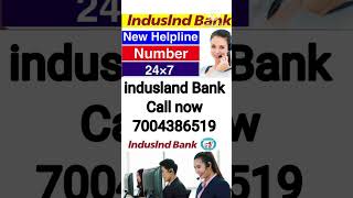 IndusInd Bank toll free number IndusInd Bank helpline number IndusInd Bank customer care number [upl. by Evangelist]