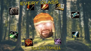 Every Classic World of Warcraft Class in a nutshell [upl. by Jillane468]