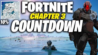 FORTNITE  CHAPTER 3  START TIME amp COUNTDOWN LIVE  NEW MAP  TILTED TOWERS  SHIFTY SHAFTS amp MORE [upl. by Ebsen798]