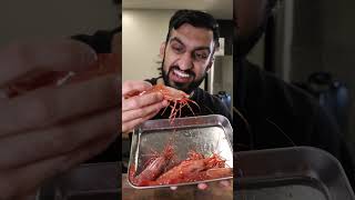 Lets Try a Live Spot Prawn [upl. by Curran]