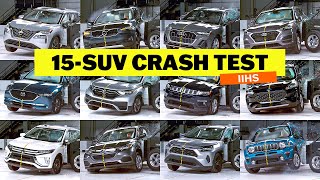 Car Crash Test Compilation 15 Small SUV – Side Impact Comparison [upl. by Aninahs]