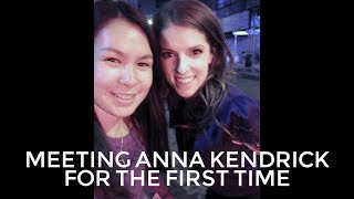 Meeting Anna Kendrick My Story 121714 [upl. by Pfister]