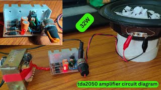 tda2050 amplifier circuit diagram tda2050 ic amplifier sound test  tda2050 bridge amplifier ⚡⚡ [upl. by Weiner239]